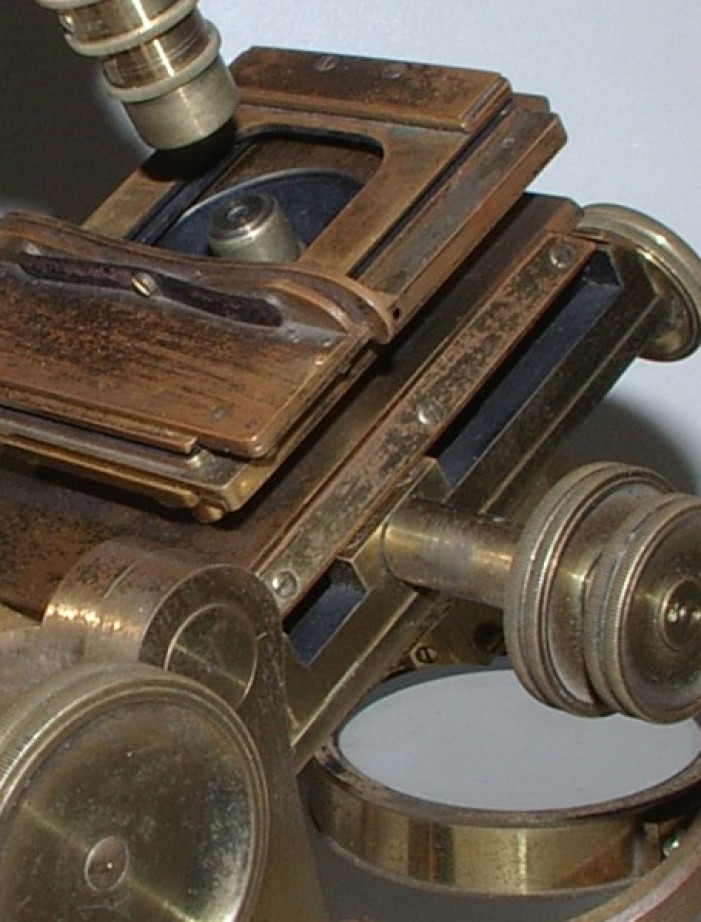Powell & Lealand  microscopi antichi, vintage microscopes, microtome, microtomes