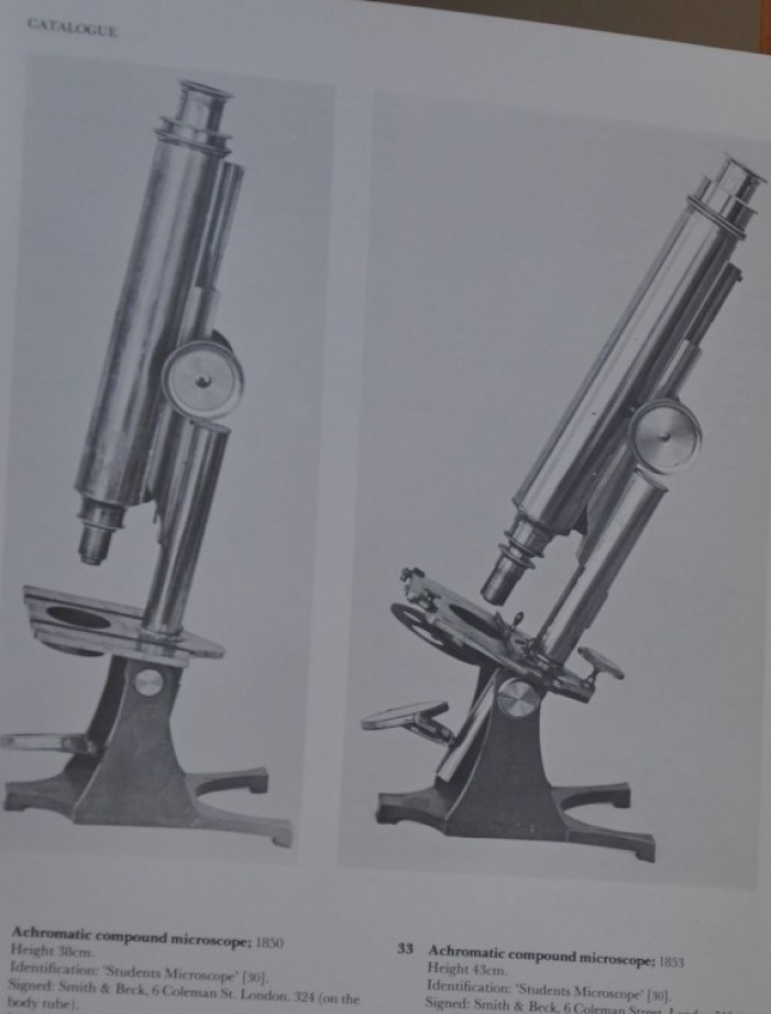 Microscopes Frank collectio 1800-1860 microscopi antichi, vintage microscopes, microtome, microtomes