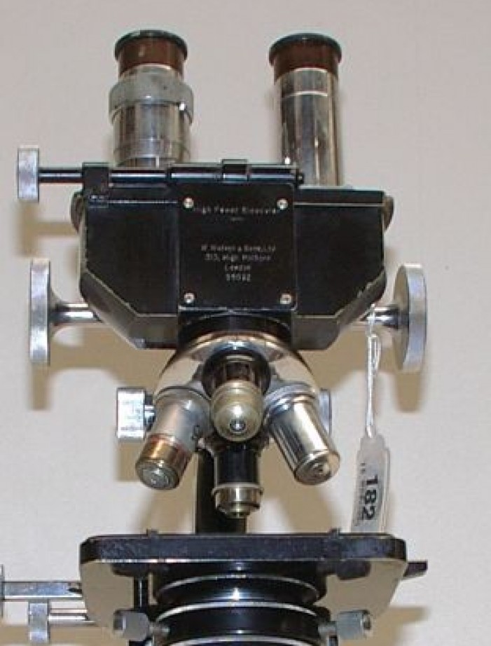 Watson & Sons Ltd Bactil microscopi antichi, vintage microscopes, microtome, microtomes